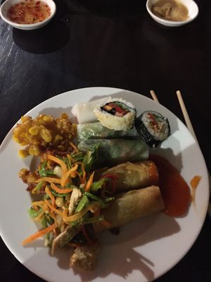A selection of appetisers  at Co Noi - Bong Sen Hotel in Ho Chi Minh City