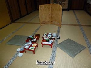 Dinner set for 2 at Shojoshin-in at Koyasan Temples in Koya