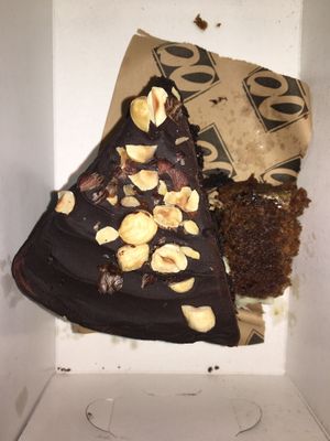 I couldn’t finish it because Doppio Zero made me run for my money on this one.  at Doppio Zero - Greenside in Johannesburg