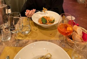   at Osteria Pan e Ogio in Venice