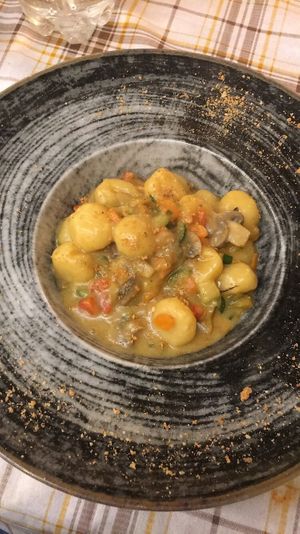 Gnocchi  at Osteria Pan e Ogio in Venice