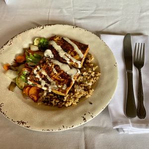 Blackened Tofu  at Blue Bird Bistro in Kansas City
