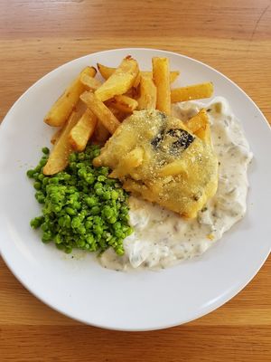 Phish and chips at Lovage Project in South West London