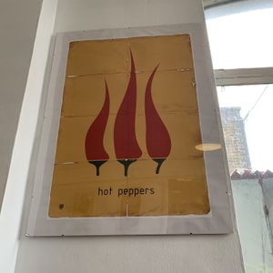 Artwork at Lovage Project in South West London