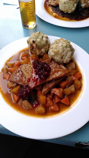 Der Seitan war so lecker at Landia in Vienna