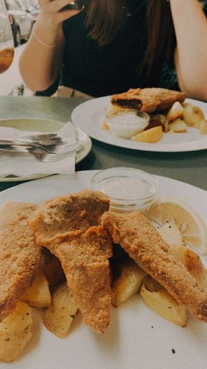  Wiener Schnitzel (Seitan) at Landia in Vienna