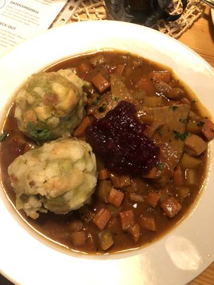 Seitan Wildragout  at Landia in Vienna