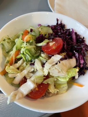 Side salad  at Landia in Vienna