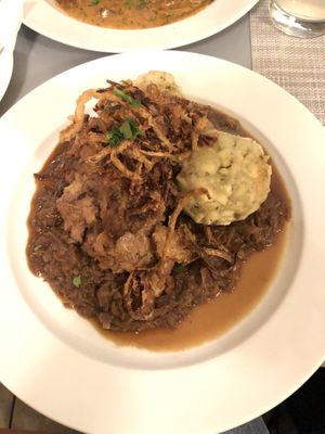Zwiebelrostbraten  at Landia in Vienna