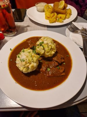 Gulasch at Landia in Vienna