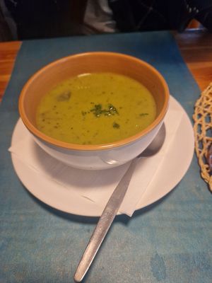 Pea Soup at Landia in Vienna