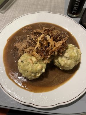 Zwiebelrostbraten  at Landia in Vienna
