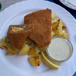 Seitan Cordon Bleu (16,70€) at Landia in Vienna