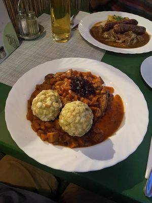 Seitanwildragout  at Landia in Vienna