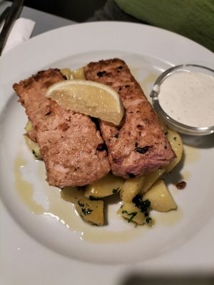 Salmon at Landia in Vienna