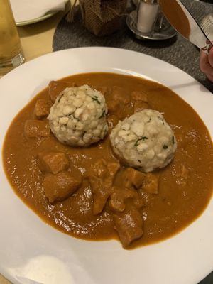 Goulash at Landia in Vienna