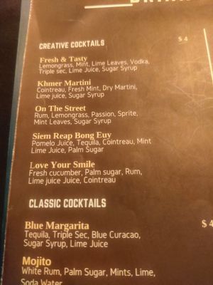  at JOMNO Modern Khmer Cuisine  in Siem Reap