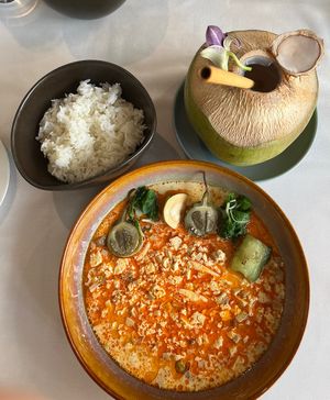  Vegan Brohok Ktis   at JOMNO Modern Khmer Cuisine  in Siem Reap