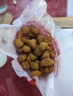 Cauliflower bites at The Troll Tavern in Helen