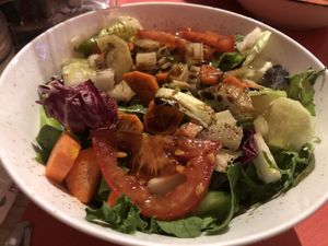 mixed salad  at That's Amore in Bologna
