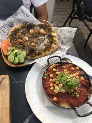 All vegan! at Bayat in Nazareth