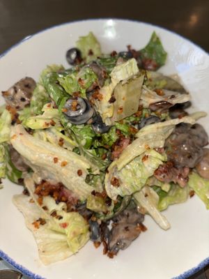 Mushroom salad  at Seeds of Life in Mumbai