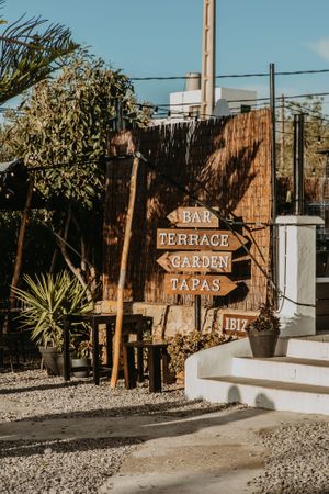 Tapas Ibiza La Finca Escondida  at Tapas Ibiza. La Finca Escondida in Ibiza