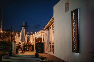 Fairy Lit Tapas Ibiza  at Tapas Ibiza. La Finca Escondida in Ibiza