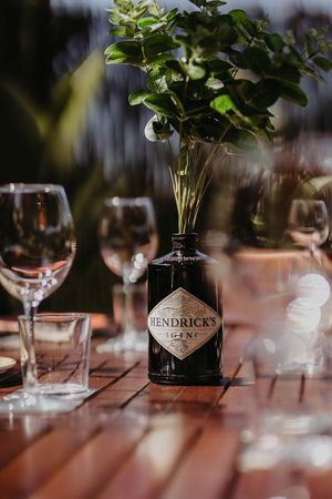 La finca escondida. The hidden farmhouse.  at Tapas Ibiza. La Finca Escondida in Ibiza