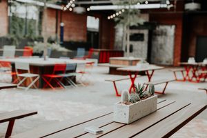 Patio dining at The Jones Assembly in Oklahoma City