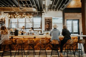Bar area at The Jones Assembly in Oklahoma City