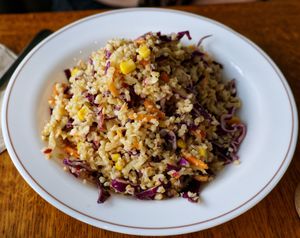 Thai salad (main) at La Cuisine de Phanie in Versailles