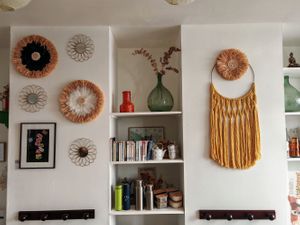 Deco and books at La Cuisine de Phanie in Versailles