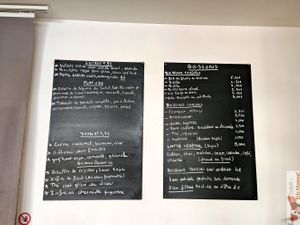 Menu at La Cuisine de Phanie in Versailles