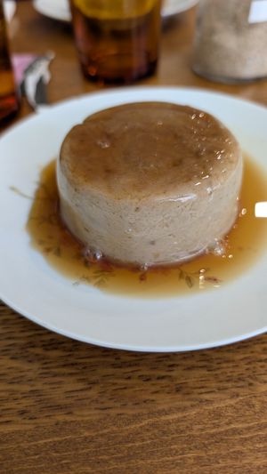 Coffee creme caramel at La Cuisine de Phanie in Versailles