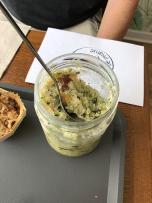 Cabbage and kale salad at La Cuisine de Phanie in Versailles