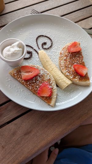  at Helgas Pancake House in Cairns