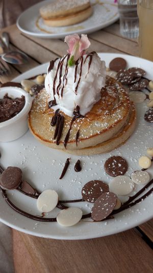  at Helgas Pancake House in Cairns