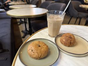 Vegan cookies!  at Café Tulipe in Avignon