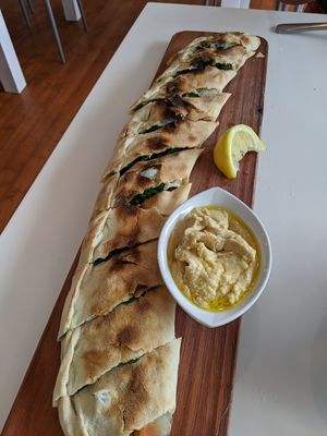Vegan pide at Zahara in Port Macquarie