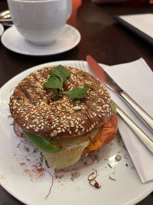 Veggie Burger   at Cafe M in Coburg