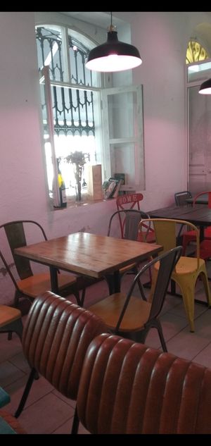 Inside vintage style at Barbas in La Linea De La Concepcion