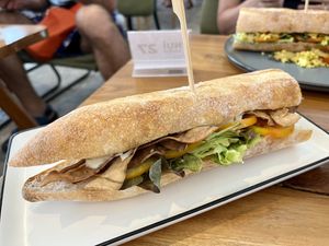 Vegan BLT   at Nui Bakery in Koh Tao