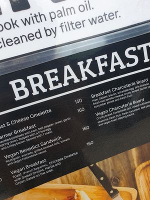 2 options for vegan breakfast. Loved the nuts and homemade jam! at Nui Bakery in Koh Tao