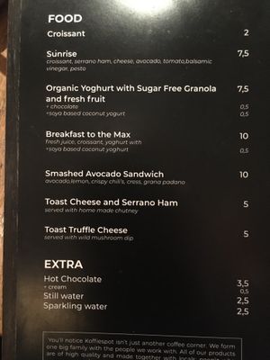 food  at Koffiespot in Amsterdam