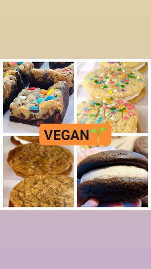 Handmade VEGAN Desserts some are also Gluten-Free. at Gourmet Killer Dogs in Delray Beach