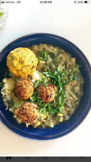 Greens gumbo at The Dish in Baton Rouge