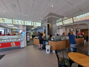 Interior counter to order at Iscafeen in Hvide Sande