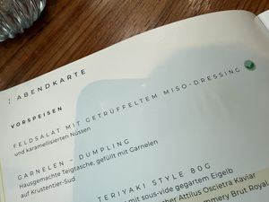 salad  at Ludwigs in Tubingen