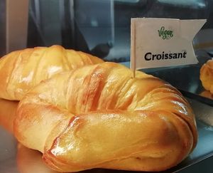Croissant at Café Flávio in Braga